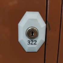 AMF Kilit Numarası Plakaları