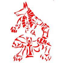 Anubis Şablonu 8 3D Baskı