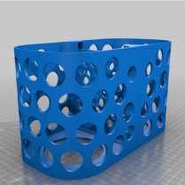 Yarım Galon Kavanozlar için Daha Kavisli Taşıyıcı 3D Baskı