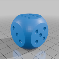 Yuvarlak Delikli Zar