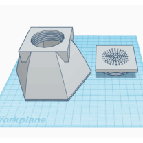 Çikolata Tozu Serpici 3D Baskı