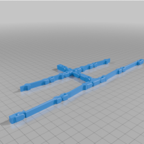 3D Baskı Yerinde Hareketli Figür Kadın 4.0