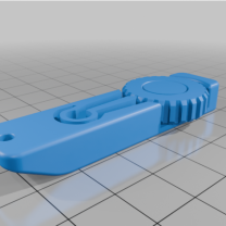 3D Baskı Yerinde Tıklamalı Stres Anahtarlığı