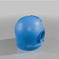 Dalış Kaskı Egzozlu