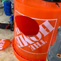 Gallon Kova İçin Yan Montaj Siklon Vakum