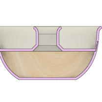 Antep Fıstığı Kasesi Kolay Baskı Desteksiz