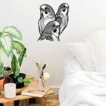 Andulky Duvar veya Masa Dekorasyonu için Muhabbet Kuşları 3D Baskı