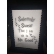 Antika Harry Potter Lamba Ters Kenarlar Remix