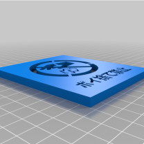 Atık Yok Japonca Sprey Şablonu 3D Baskı