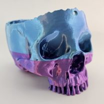 Düz İç Kısımlı Asılı Kafatası Saksı