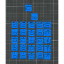 CMBG Zırhlı Alay Zırhlı Tabur ORBAT Jetonları