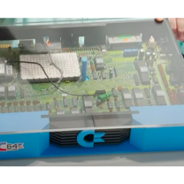 Commodore 128 Ana Kartı İçin Pleksiglas Kasa