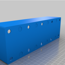 Dikdörtgen Saksı Modern Tasarım 3D Baskı