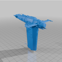 Direnç Bomber Starfortress X Wing Miniatürleri İçin Ölçeklendirilmiş