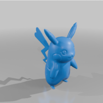 Dişi Pikachu Yüksek Poligon