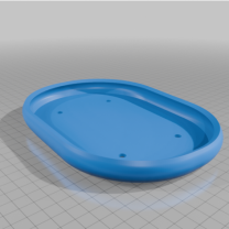 Drenajlı Sığ Bonsai Tepsisi MineeForm FDM 3D Baskı STL Dosyası