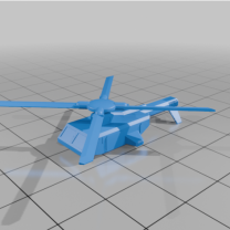 Dugong Polis Helikopteri 3D Baskı