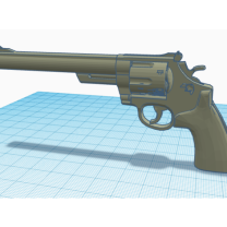 Düşük Poligon Revolver