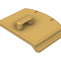 E-Bike Bosch Intuvia Ekranı İçin Anahtar Tutucu 3D Baskı