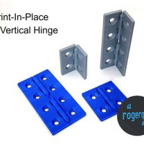 Yerinde Baskı Dikey Menteşe