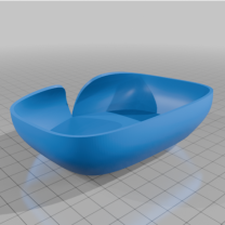 Eğimli Kendiliğinden Draining Sabunluk MineeForm FDM 3D Baskı STL Dosyası