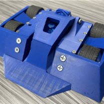 ABD Plastik Antweight 1LB Savaş Robotu Yüksek Öğrenim Versiyonu 2.0 ESKİ GÖRÜNÜM 3D Baskı