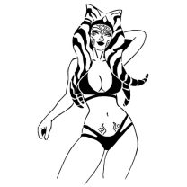 Ahsoka Tano Şablon 8