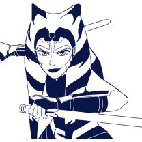 Ahsoka Tano Şablon 9