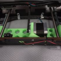 Ahşap A8 Arka Çerçeve Destek Motor Montajı CTC A8 W5 DIY