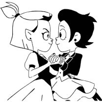 Amity And Luz Stencil 6492655