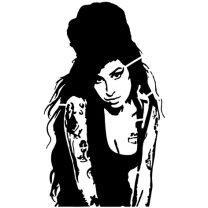 Amy Winehouse Stencil 6488384