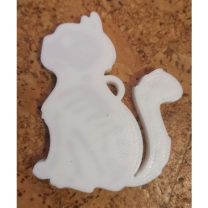 Anahtarlık Kedi Balık Yiyor