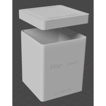 ANYCUBIC AirPure İçin Filtre Kulesi 3D Baskı