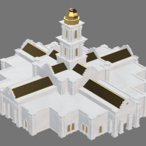 Fort Worth Texas Tapınağı 3D Baskı