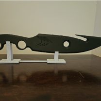 Av Bıçağı Standı 3D Baskı