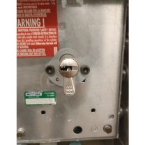 Avrupa Silindirik Kilit İçin Delik Şablonu