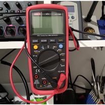 Ayarlanabilir Multimetre Tutucu DIN Ray Montajı