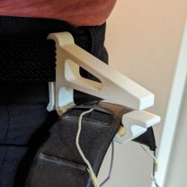 Basit Kulaklık Kemer Klipsi