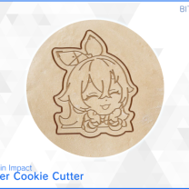 Genshin Impact Amber Kurabiye Kalıbı