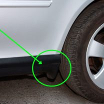 Audi A3 8L 1996-2003 Sol Trim Çatı Kapağı OEM Numarası 8L4854857 8L0854857