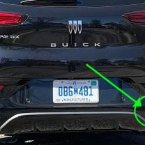 Buic Encore GX ST 2024-2025 Arka Tampon Tıpası