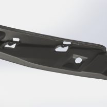 Chevrolet TrailBlazer 2019-2023 Ön Sol Taraf Tampon Kapağı Far Açıklığı Braketi 3D Baskı