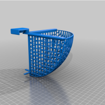 Akvaryum Köşe Saksısı Kenarlı Tanklar için 3D Baskı