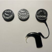 CI Etiket Süsleri Cochlear Nucleus N7 Anten için