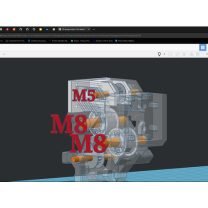 Creality Ender 3 Pro LMM Lowrider Motor Montajı Çift Motor Y Ekseni