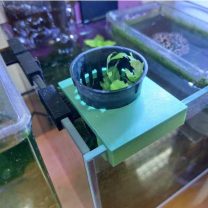 Aquaponik veya Ko Habitat Bitkisi Akvaryum Standı