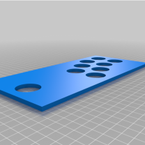 Arcade Buton Şablon Koleksiyonu 3D Baskı