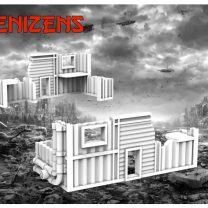 Denizens 8mm Cep Savaş Oyunu Büyük Bina No5