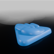 Paper Mario Power Plus Badge – Paper Mario Güç Artışı Rozeti 3D Baskı