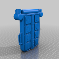 Astroneer Sırt Çantası Yukarı Depolama 3D Baskı